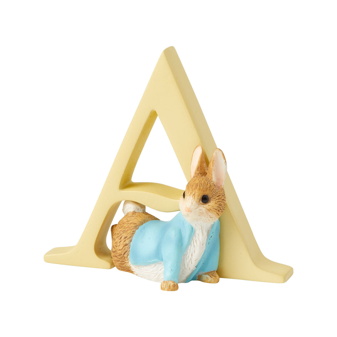 "A" - Peter Rabbit Decorative  Alphabet Letter by Beatrix Potter