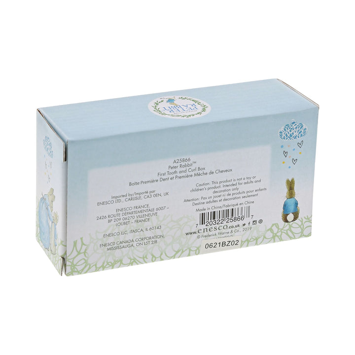 Peter Rabbit First Tooth & Curl Box by Beatrix Potter