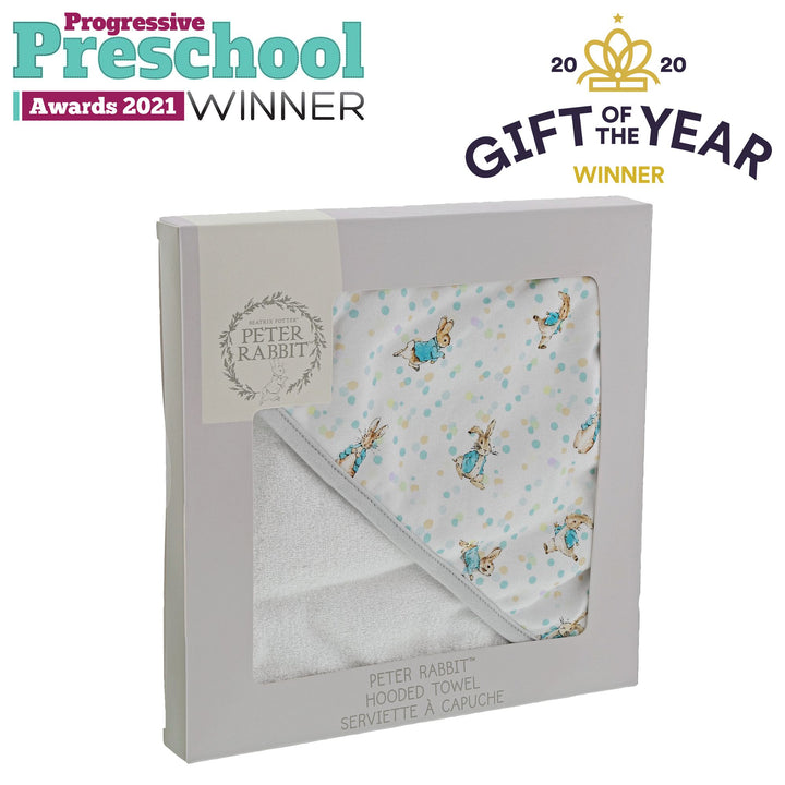 Peter Rabbit Baby Collection Hooded Towel by Beatrix Potter