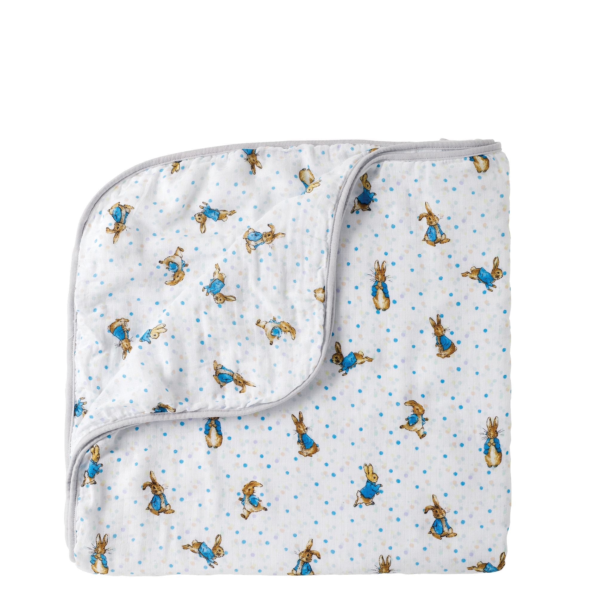 peter rabbit cot blanket