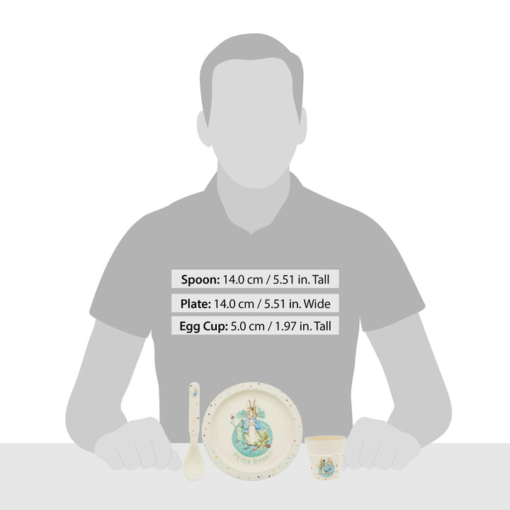 Peter Rabbit Egg Cup Set by Beatrix Potter