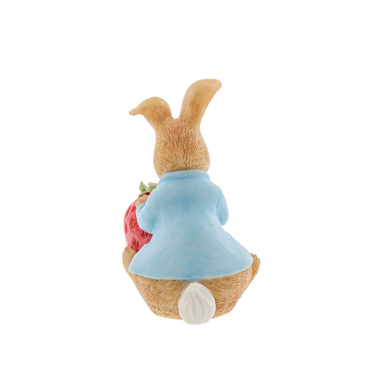 Peter Rabbit with Strawberry Figurine