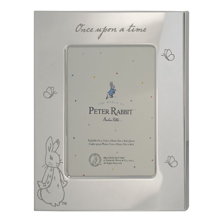 Peter Rabbit Silver Plated Photo Frame