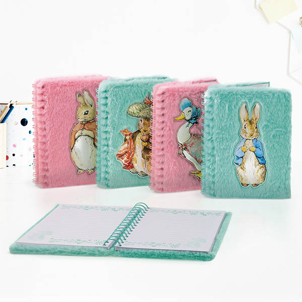 Fluffy Notebooks from Beatrix Potter Peter Rabbit