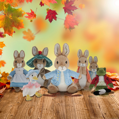Re-invented, reimagined and totally renewed We’re hoping with happiness to tell you that we’ve launched a brand-new Beatrix Potter Soft Toy Collection!
