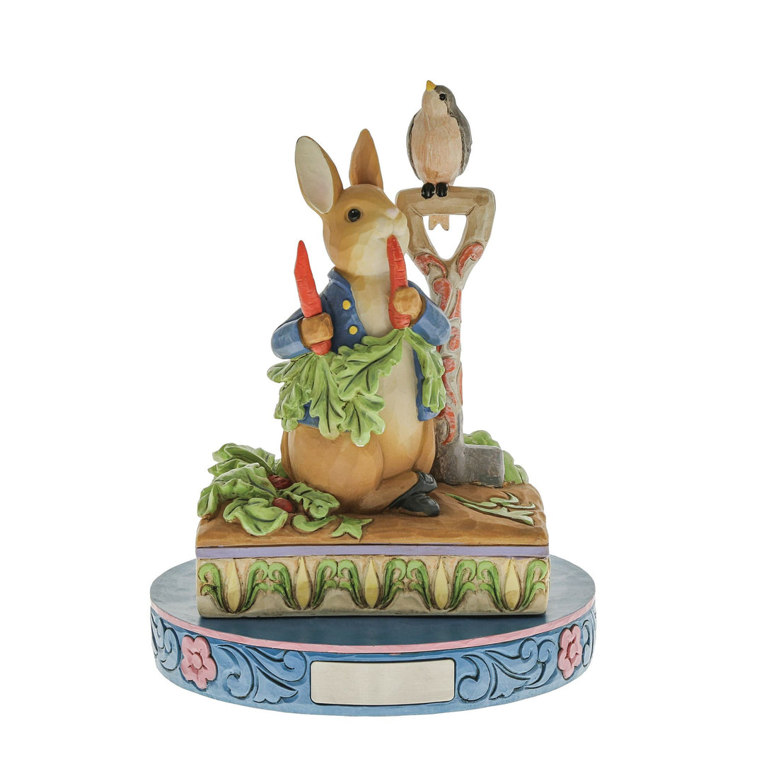 Then he ate some radishes (Peter Rabbit Figurine)