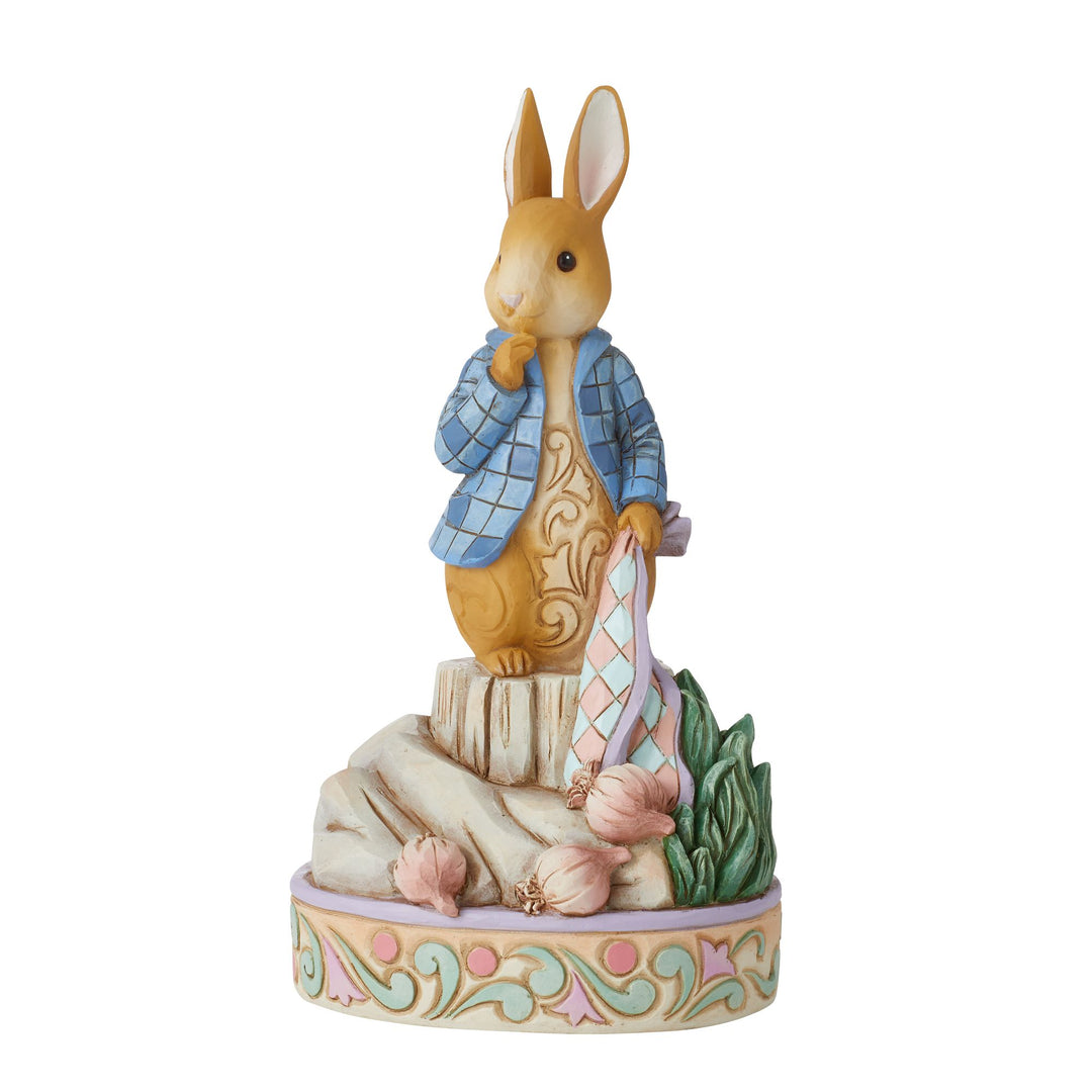 Peter Rabbit with Onions Figurine - Beatrix Potter by Jim Shore