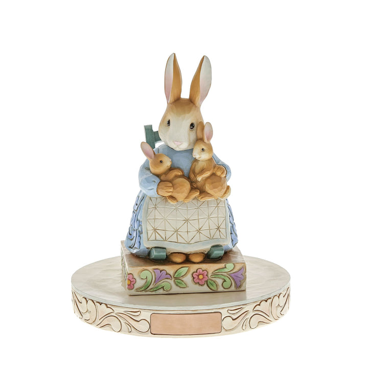 Mrs Rabbit in Rocking Chair Figurine - Beatrix Potter by Jim Shore