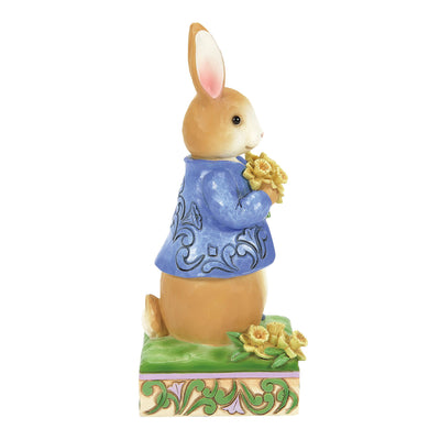 Peter Rabbit with Daffodils Figurine Beatrix Potter by Jim Shore