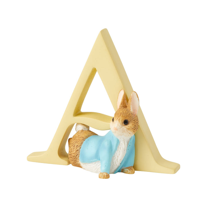 "A" - Peter Rabbit Decorative  Alphabet Letter by Beatrix Potter
