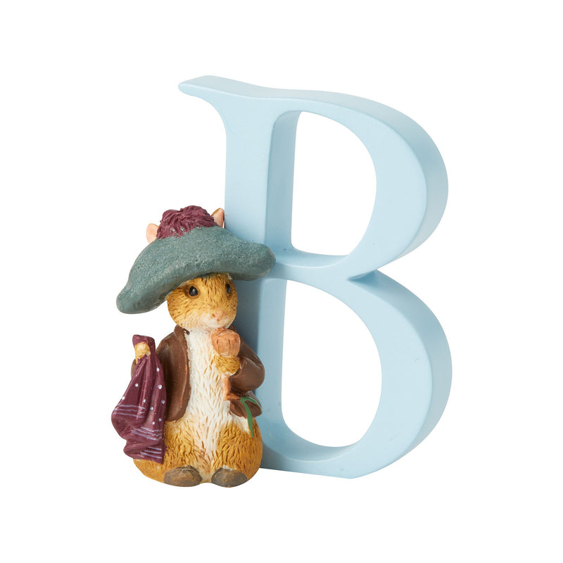 "B" - Peter Rabbit Decorative Alphabet Letter by Beatrix Potter