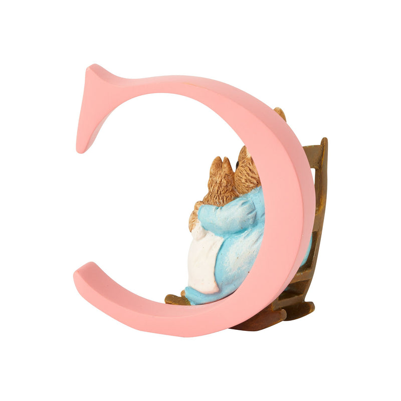 "C" - Peter Rabbit Decorative Alphabet Letter by Beatrix Potter
