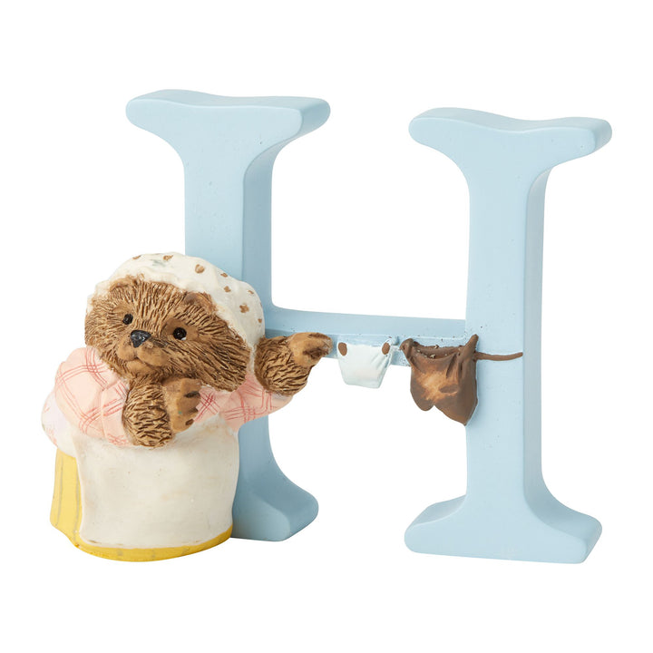 "H" - Peter Rabbit Decorative Alphabet Letter by Beatrix Potter