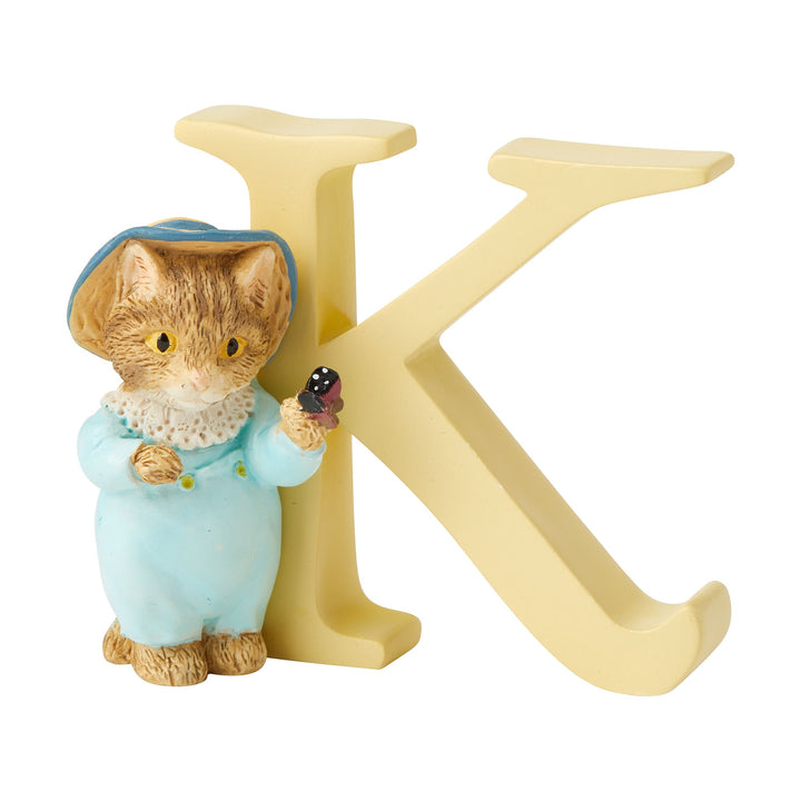 "K" - Peter Rabbit Decorative Alphabet Letter by Beatrix Potter