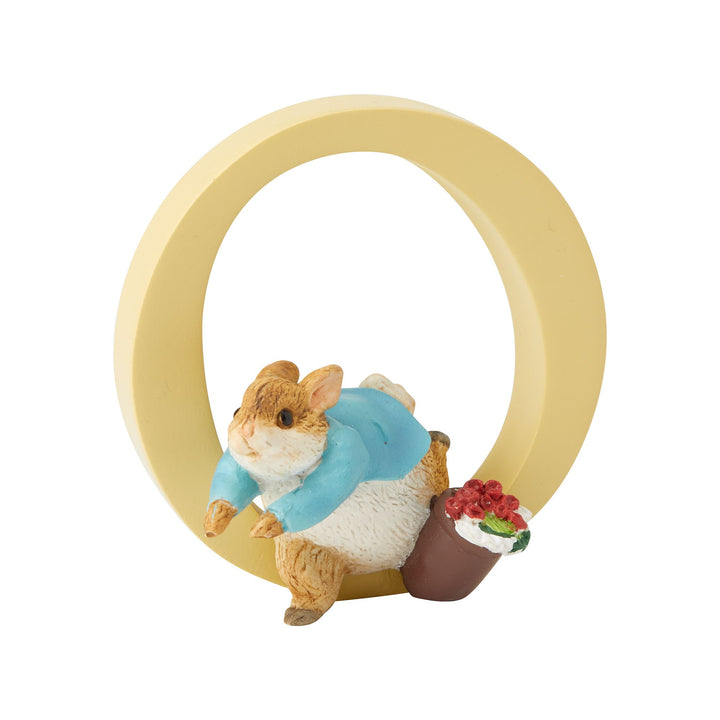 "O" - Peter Rabbit Decorative Alphabet Letter by Beatrix Potter