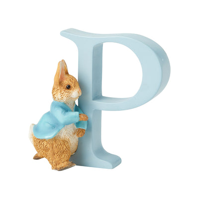 "P" - Peter Rabbit Decorative Alphabet Letter by Beatrix Potter