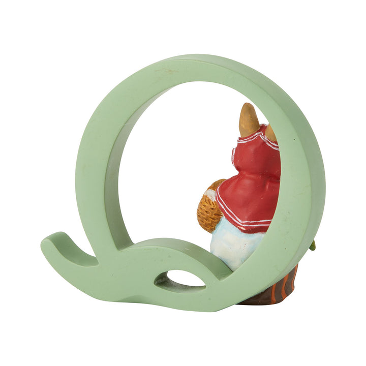 "Q" - Peter Rabbit Decorative Alphabet Letter by Beatrix Potter