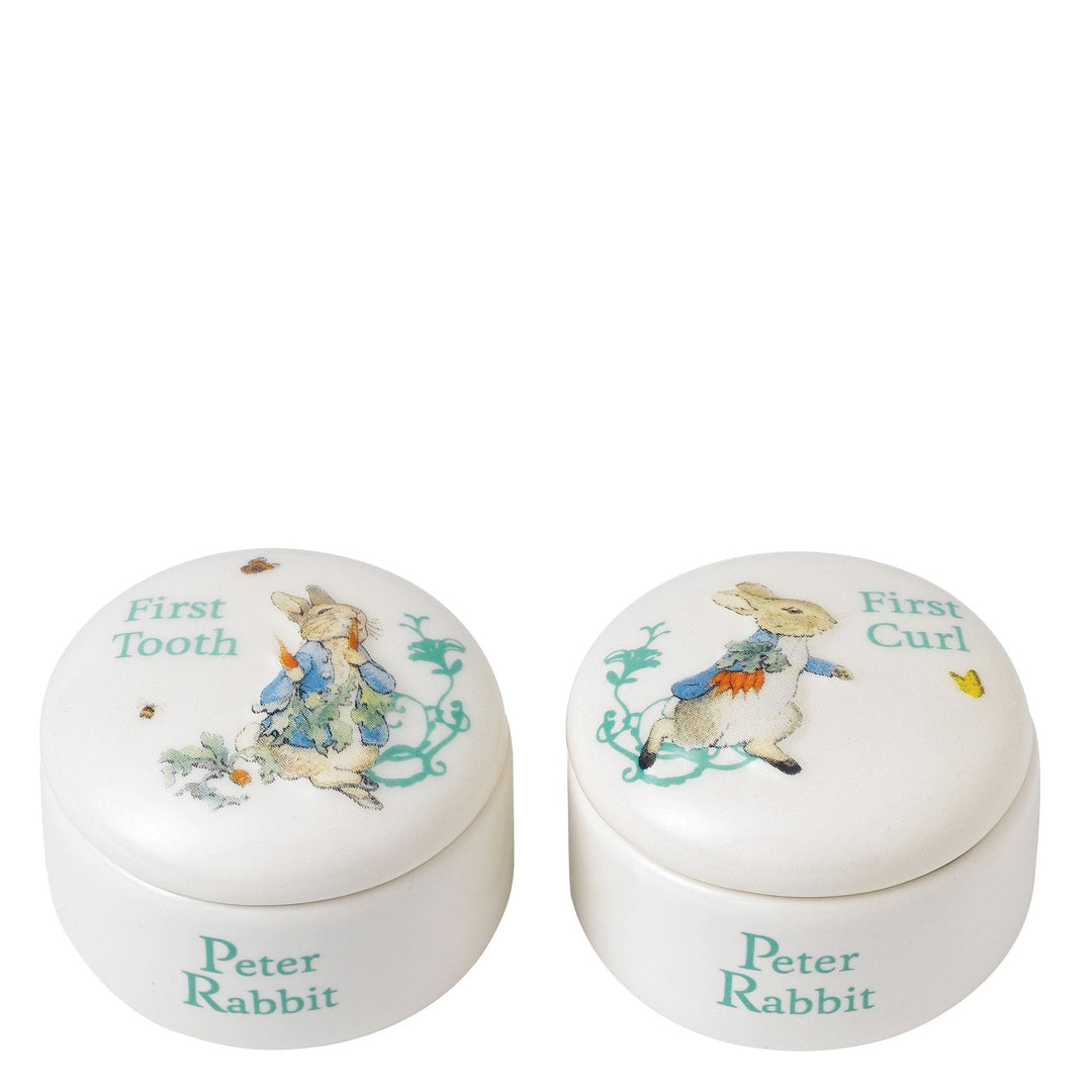 Peter Rabbit First Tooth & Curl Box by Beatrix Potter