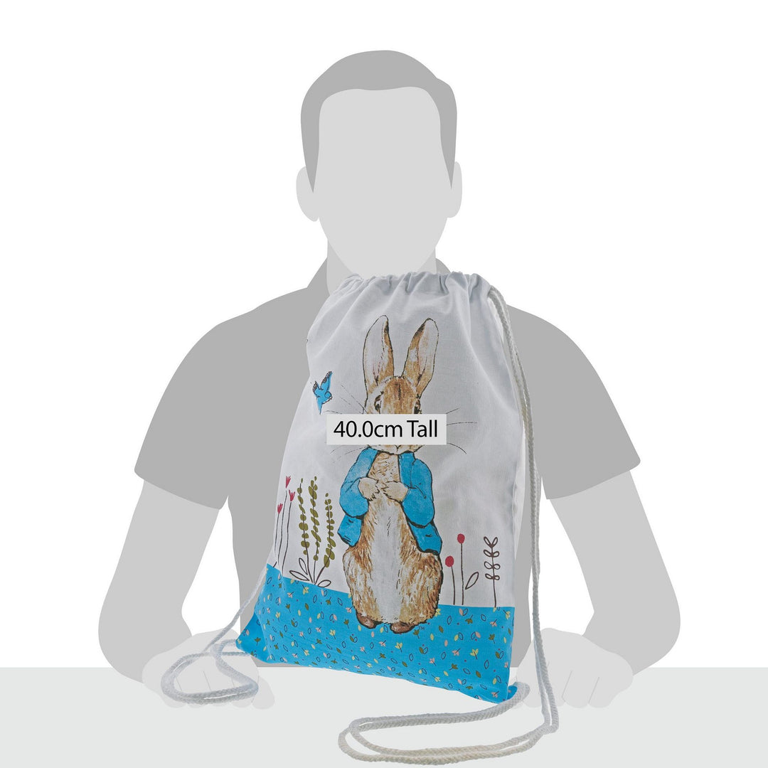 Peter Rabbit Drawstring Bag by Beatrix Potter