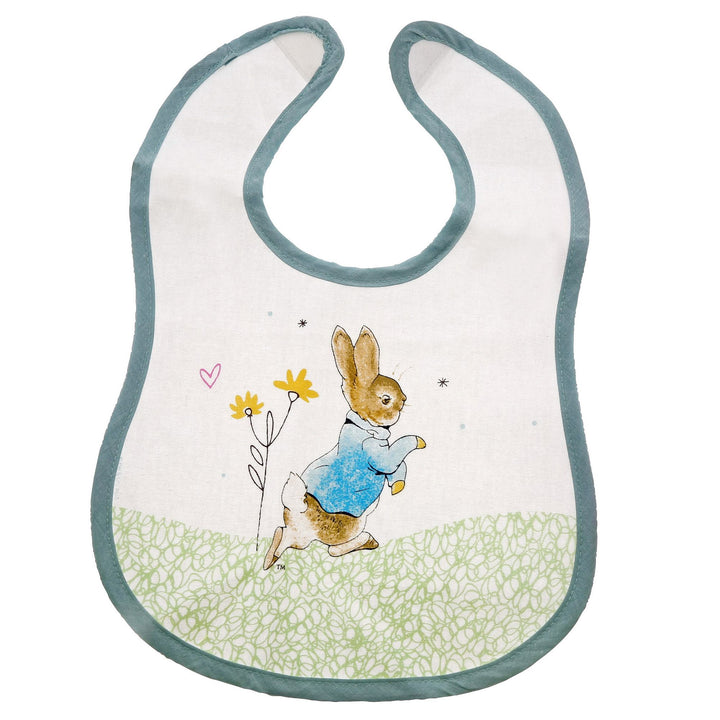 Peter Rabbit Childrens Bib by Beatrix Potter