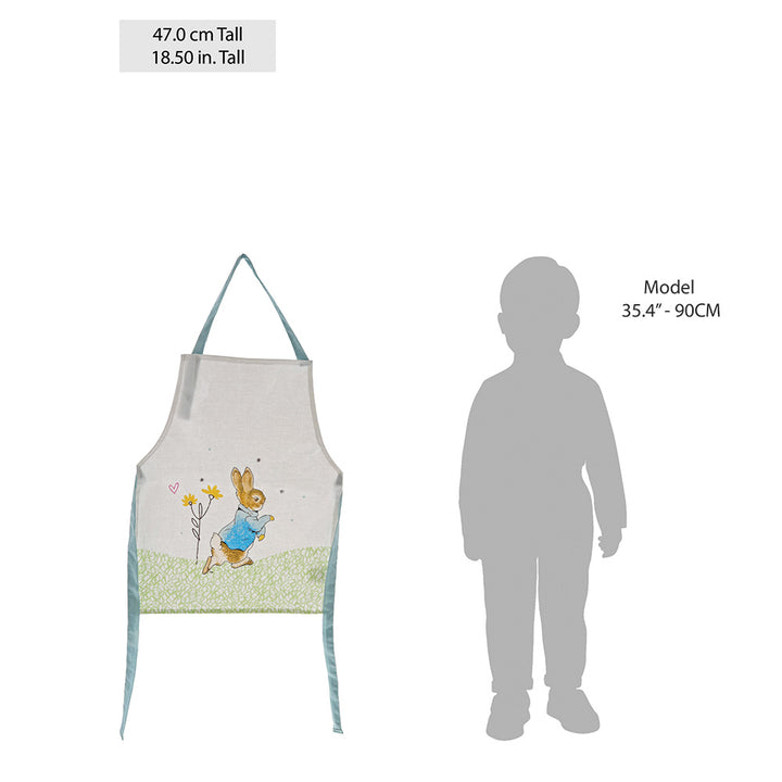 Peter Rabbit Childrens Apron by Beatrix Potter