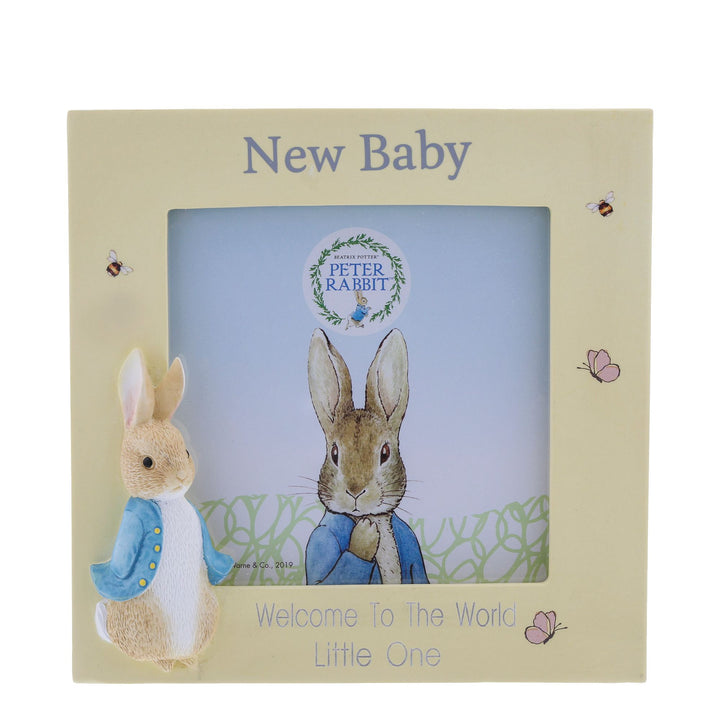 Peter Rabbit New Baby Photo Frame by Beatrix Potter