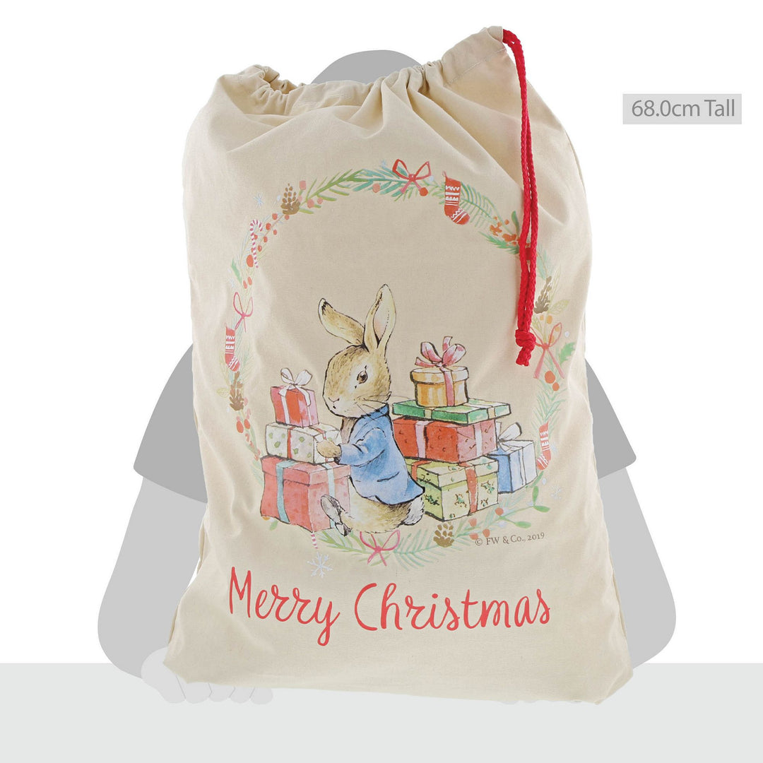 Peter Rabbit Christmas Sack by Beatrix Potter