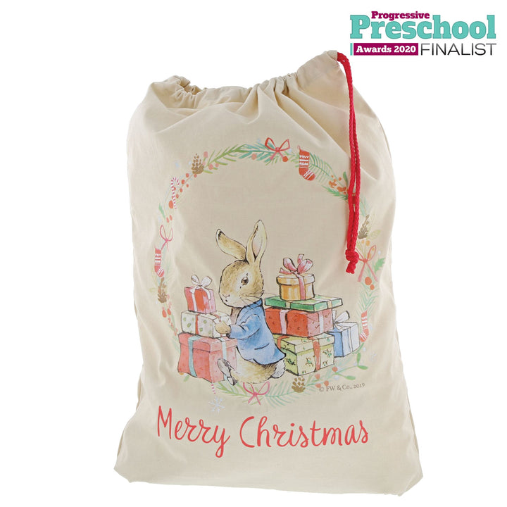 Peter Rabbit Christmas Sack by Beatrix Potter