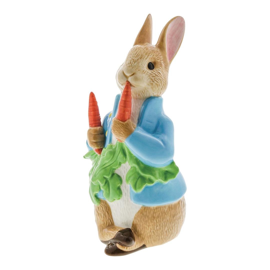 Peter Rabbit with Radishes Porcelain Figurine - Limited Edition