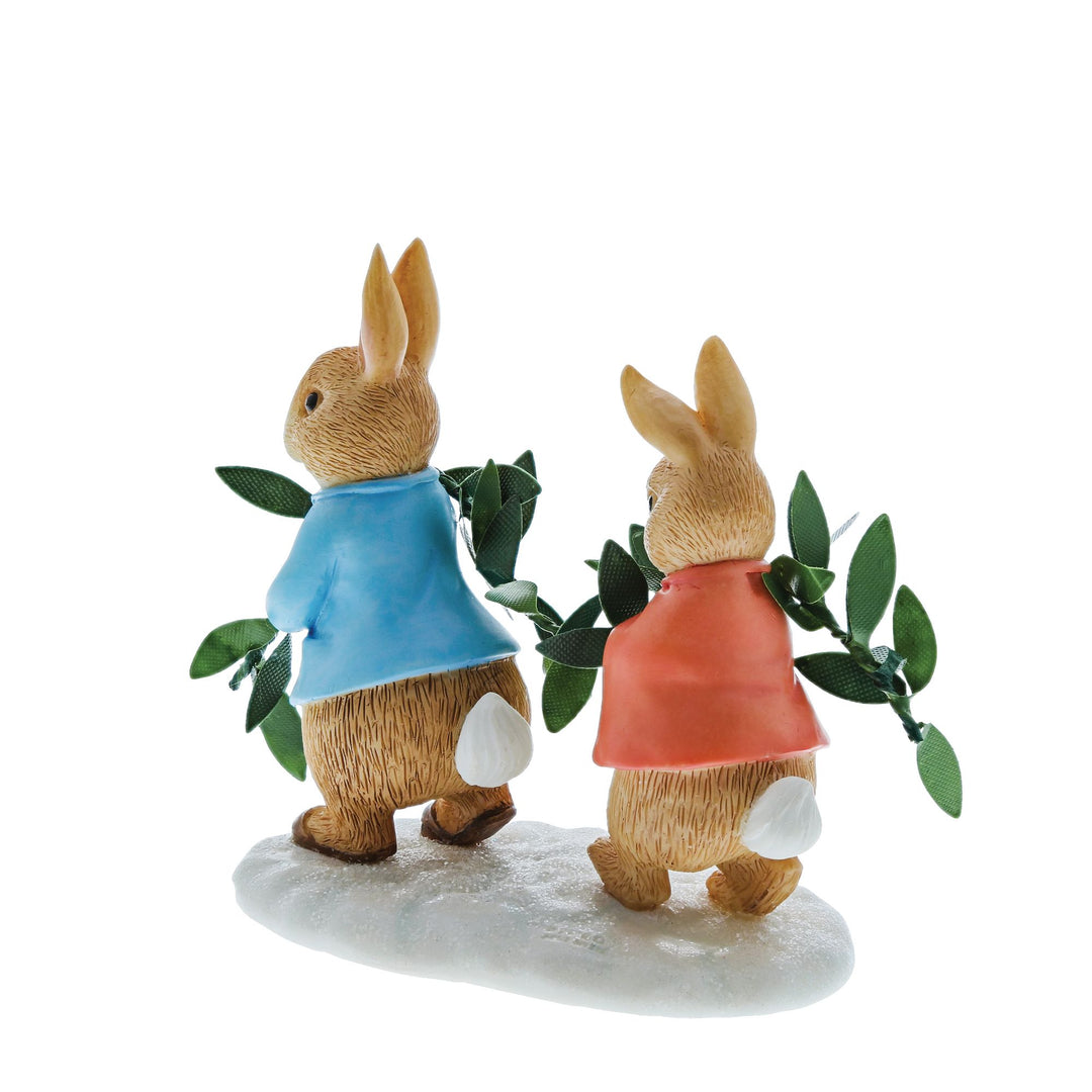 Peter Rabbit and Flopsy Figurine