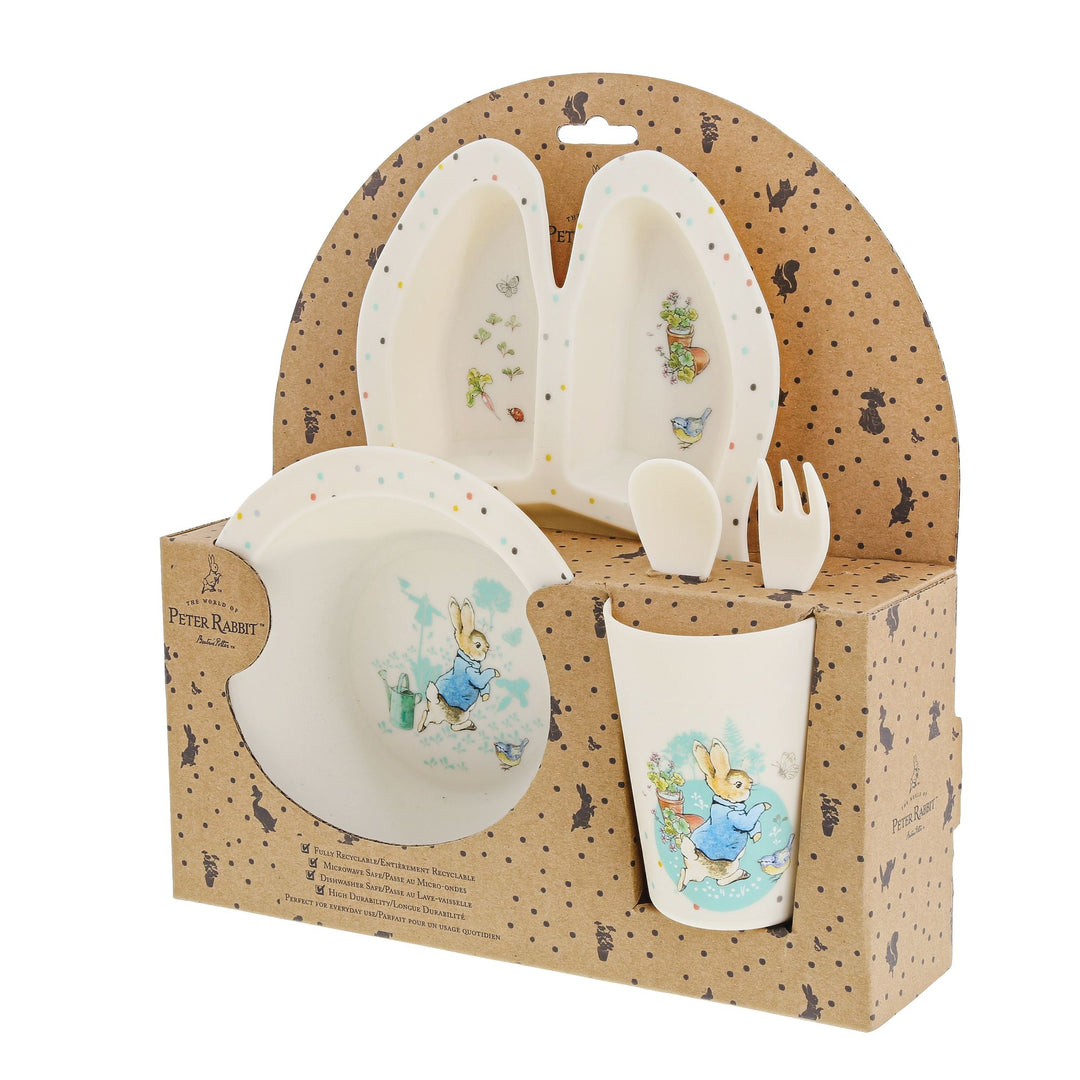 Peter Rabbit Dinner Set by Beatrix Potter