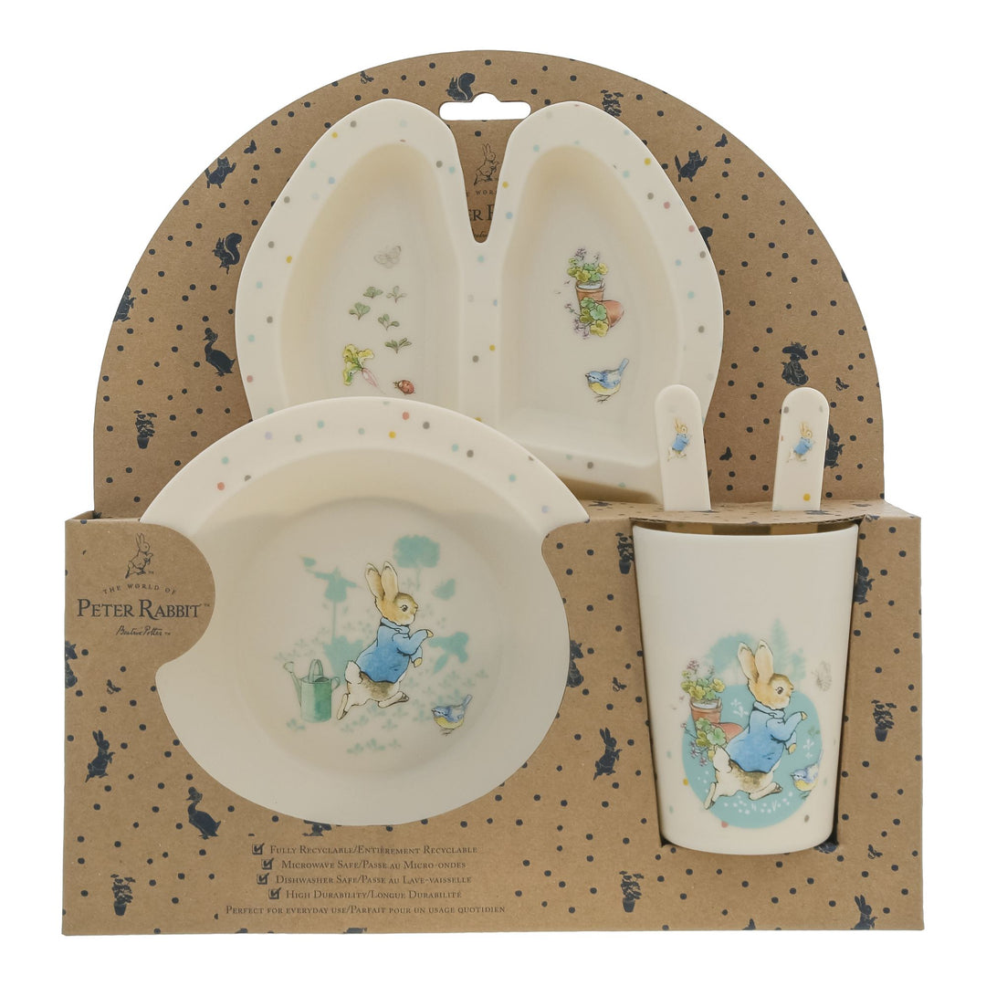 Peter Rabbit Dinner Set by Beatrix Potter