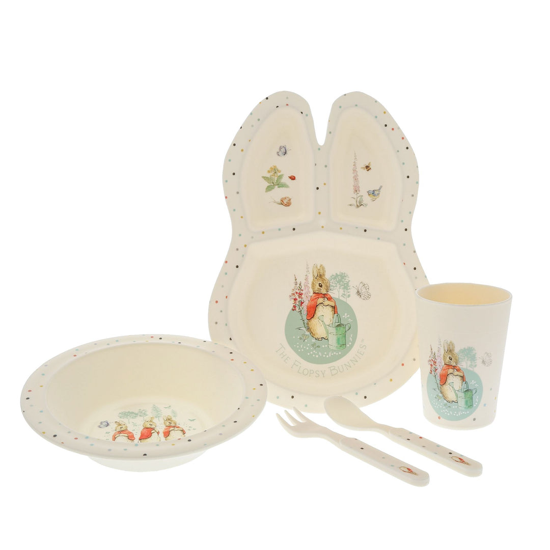 Flopsy Dinner Set by Beatrix Potter