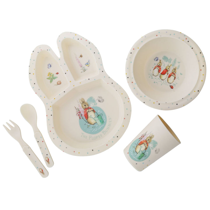 Flopsy Dinner Set by Beatrix Potter