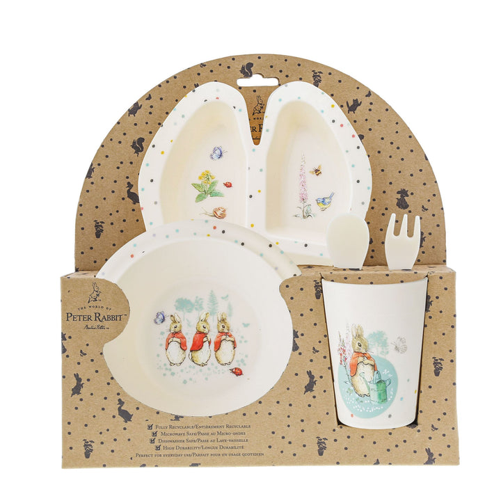 Flopsy Dinner Set by Beatrix Potter