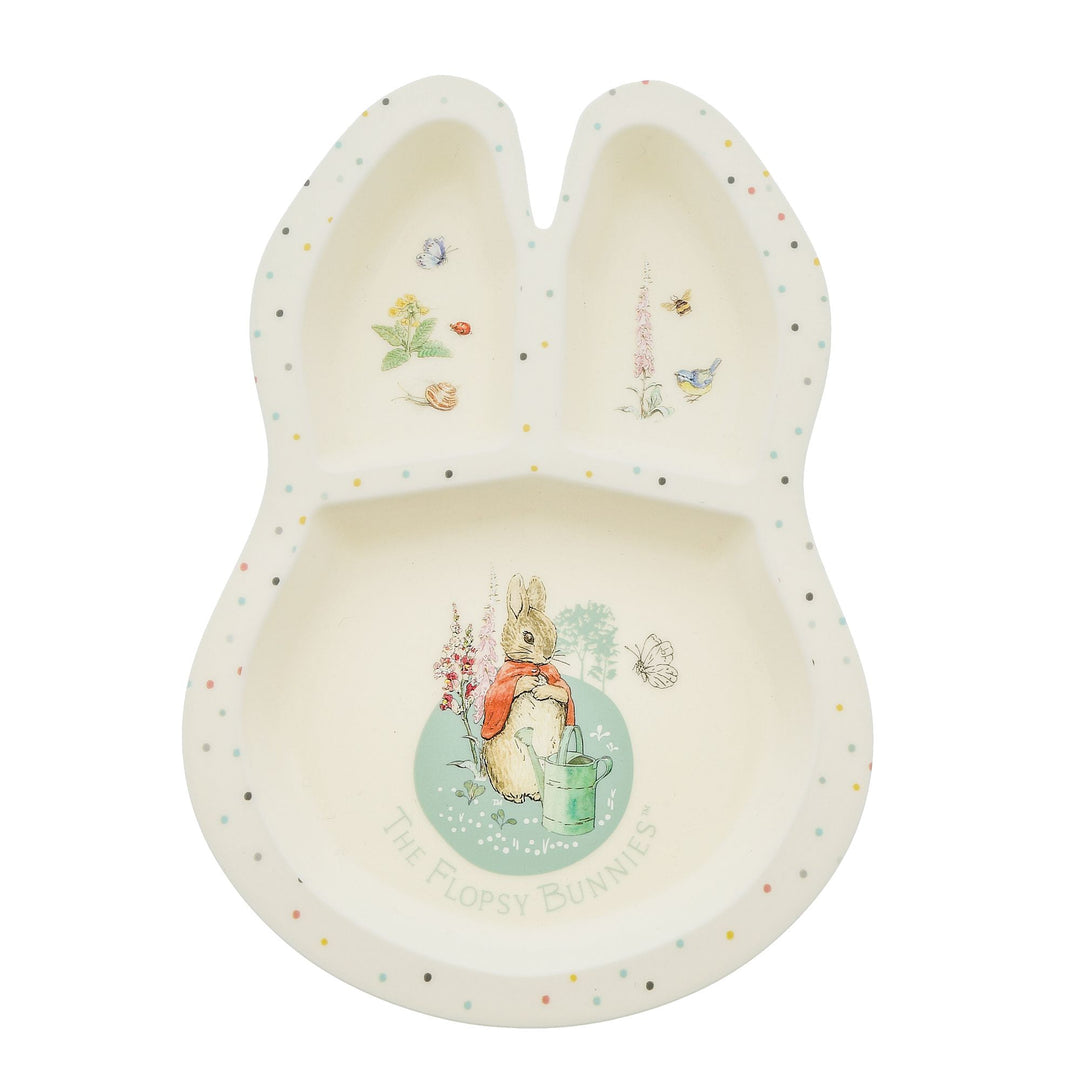 Flopsy Plate by Beatrix Potter