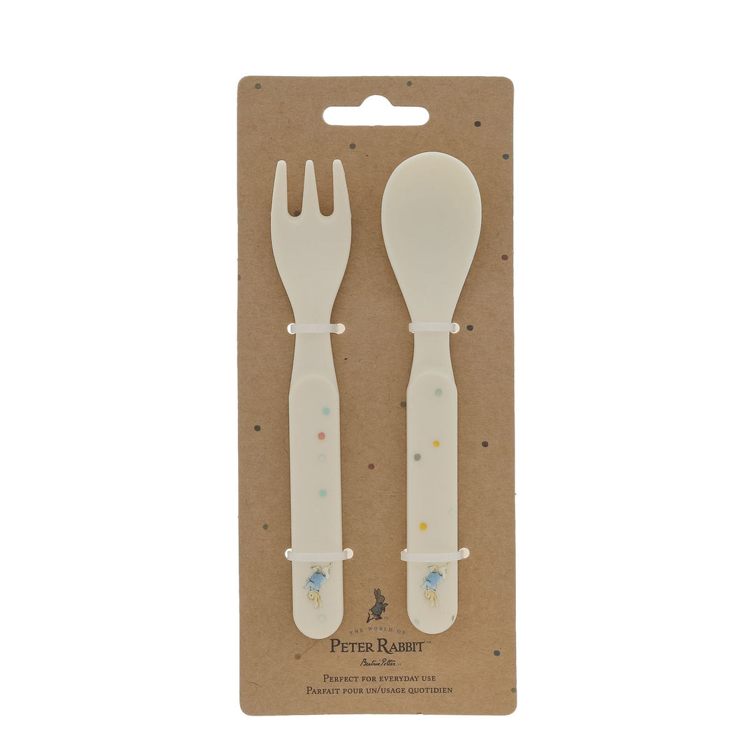 Peter Rabbit Fork and Spoon Set by Beatrix Potter