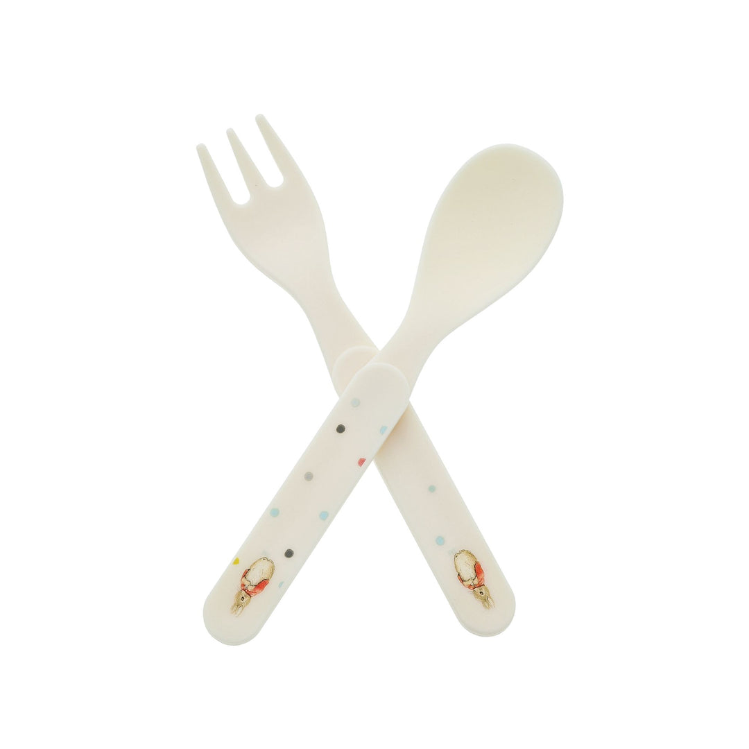 Flopsy Fork and Spoon Set by Beatrix Potter