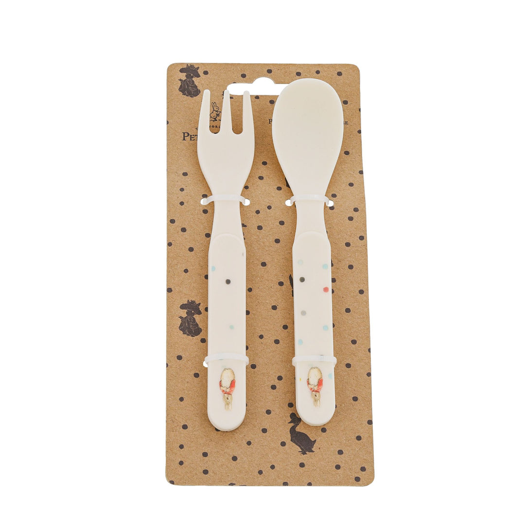 Flopsy Fork and Spoon Set by Beatrix Potter