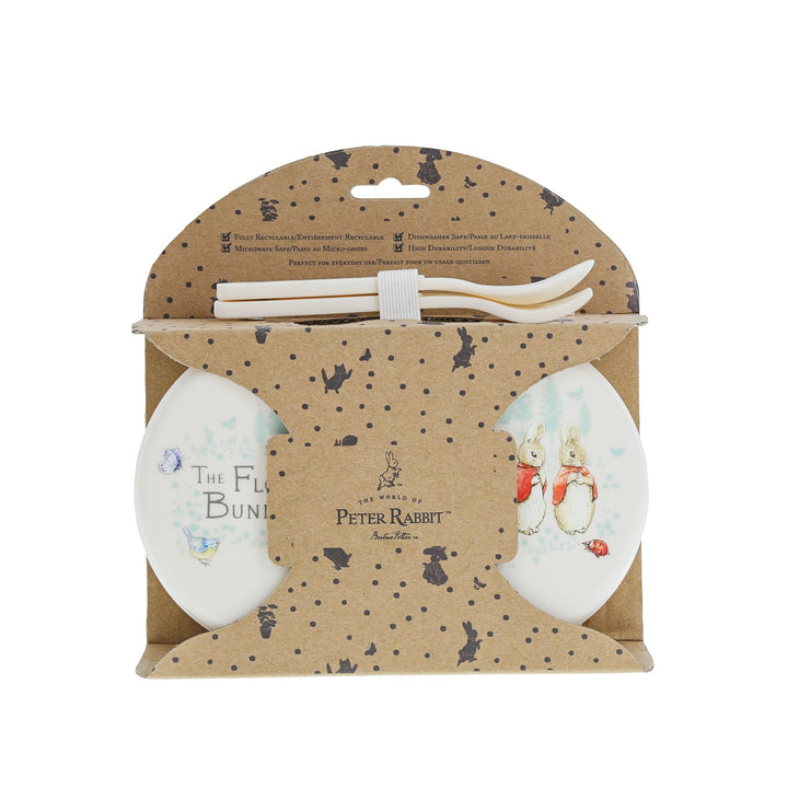 Flopsy Snack Box and Cutlery Set by Beatrix Potter