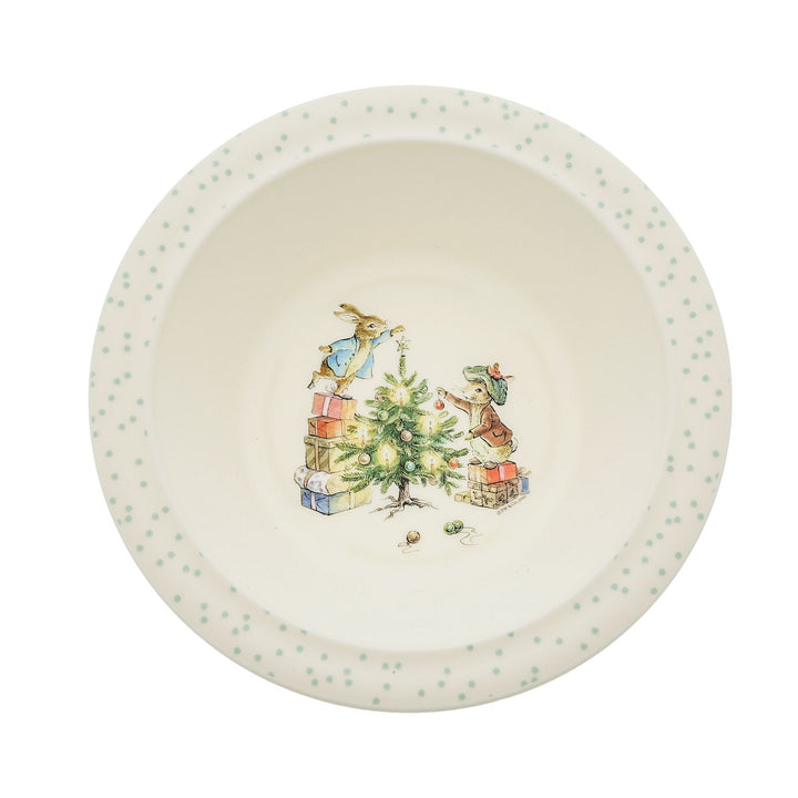 Peter Rabbit Christmas Dinner Set by Beatrix Potter