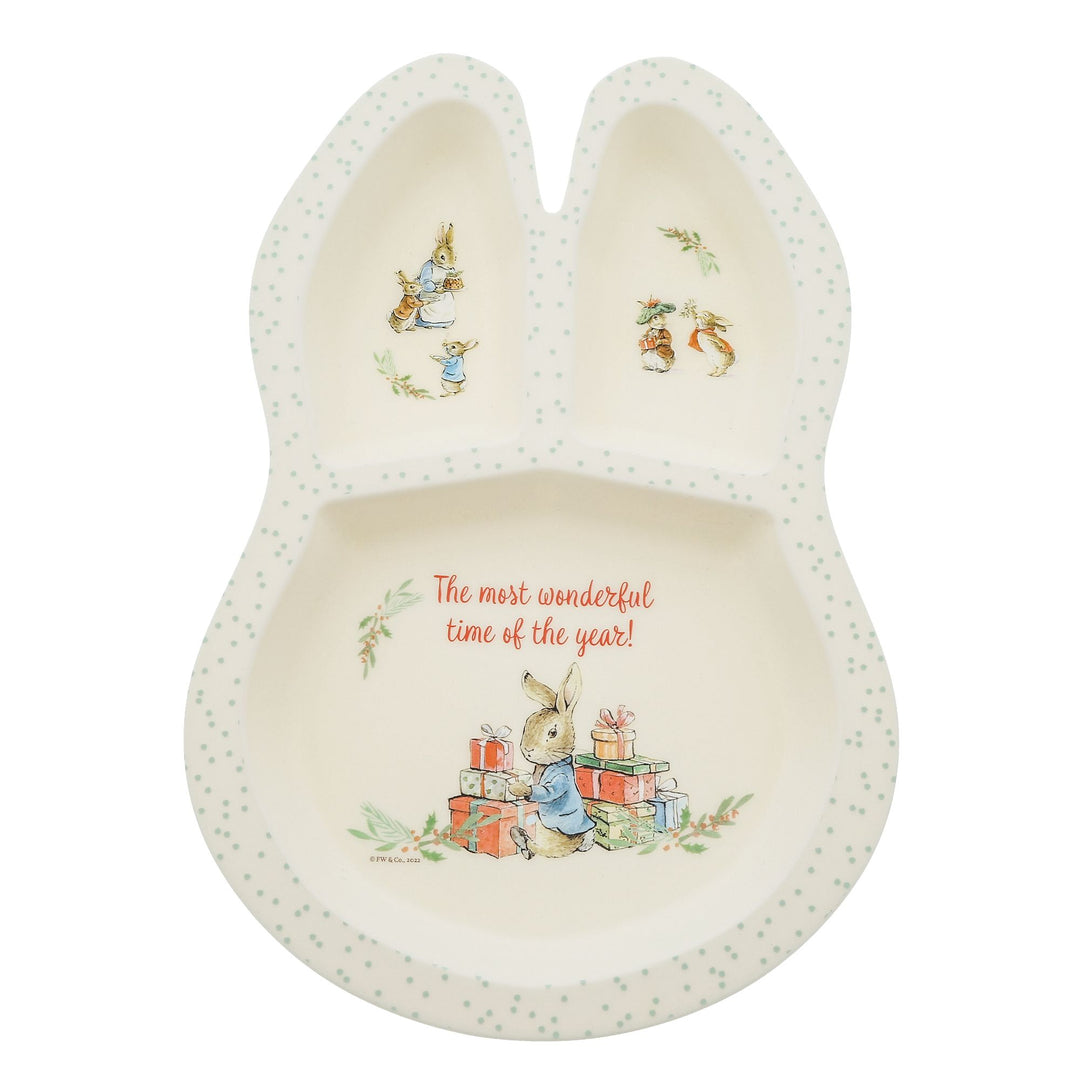 Peter Rabbit Christmas Dinner Set by Beatrix Potter