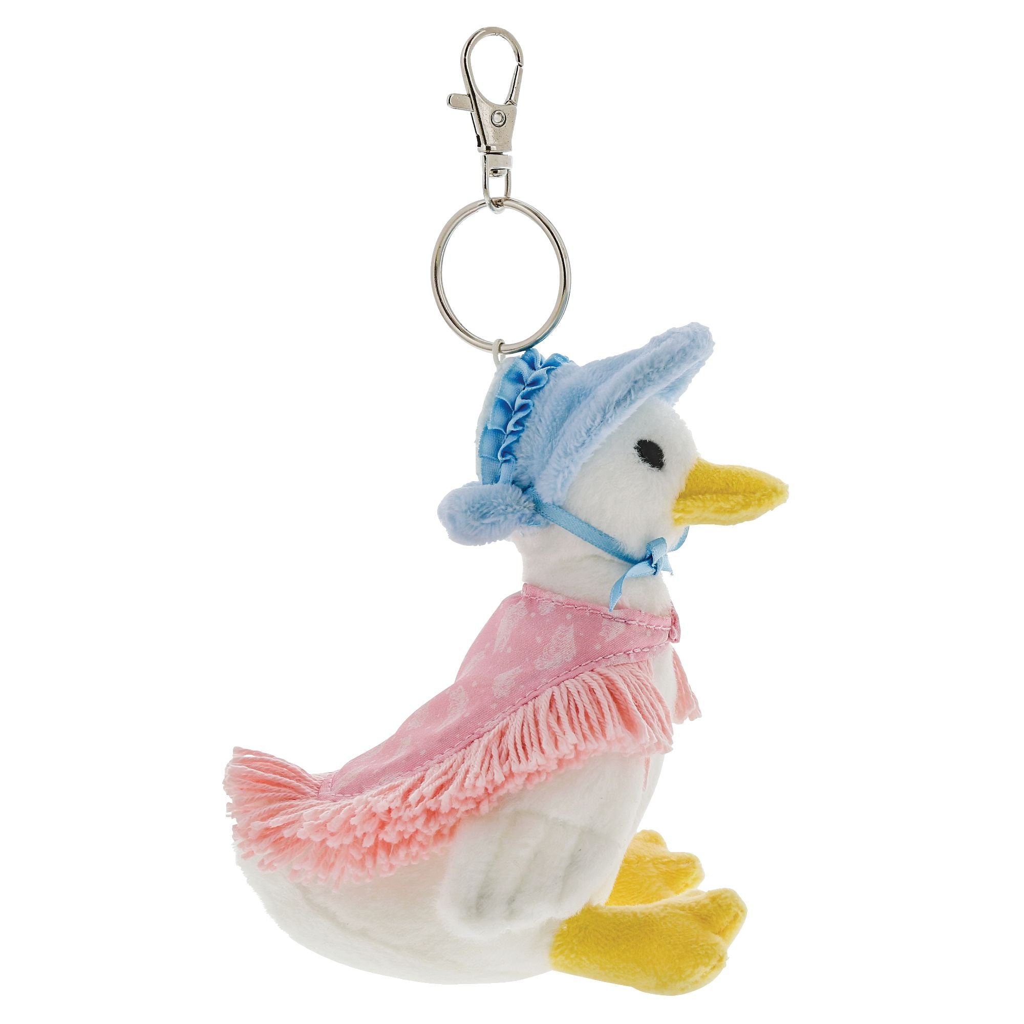 Jemima Puddle-duck Soft Toy Keyring – Beatrix Potter Gifts by Enesco