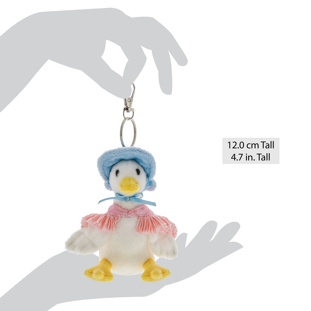 Jemima Puddle-duck Soft Toy Keyring