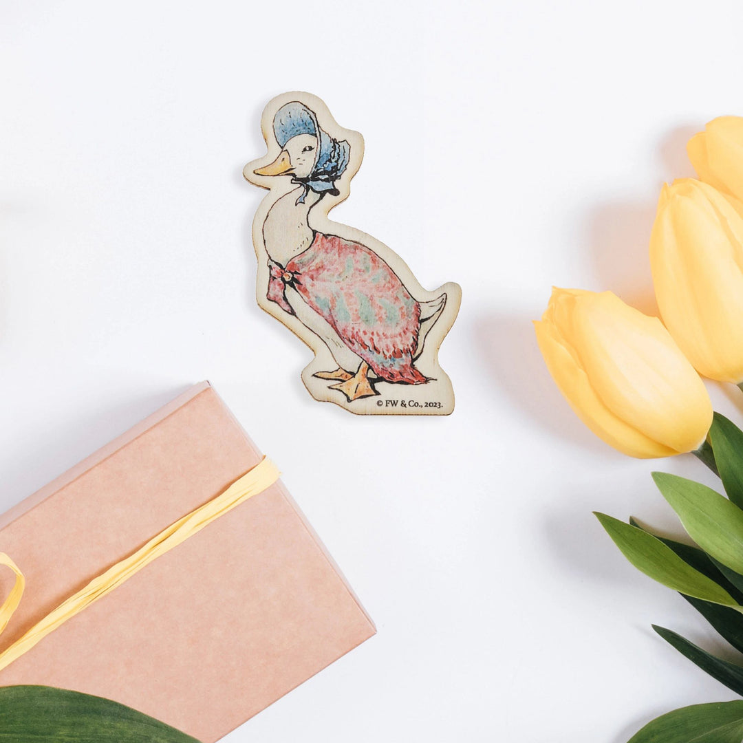 Jemima Puddle-duck Wooden Magnet