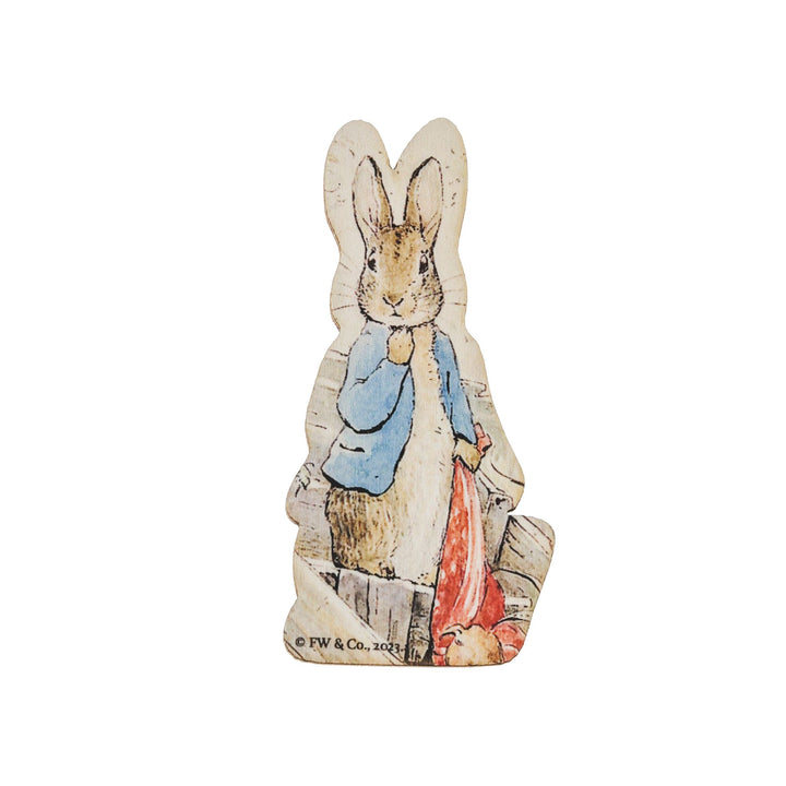 Peter Rabbit Wooden Magnet