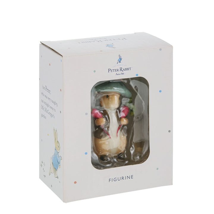 Benjamin Bunny Collecting Radishes Figurine