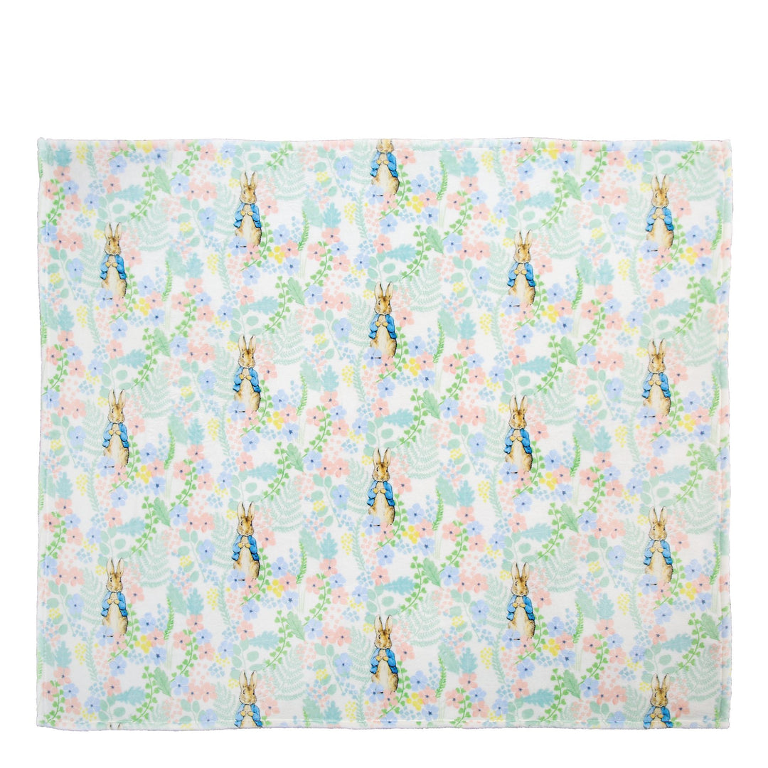 Peter Rabbit English Garden Throw