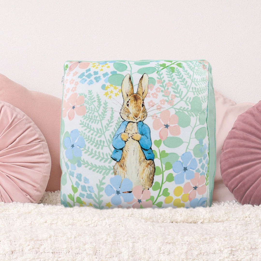 Peter Rabbit English Garden Cushion