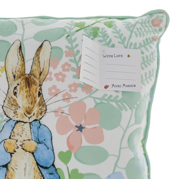 Peter Rabbit English Garden Cushion